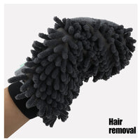 Pet Grooming Kit 2-Sided Bathing Brush Cleaning Massage Glove