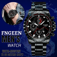Men's Classic Stainless Steel Quartz Luminous Watch Luxury
