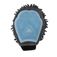 Pet Grooming Kit 2-Sided Bathing Brush Cleaning Massage Glove