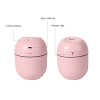 Portable Air Humidifier For Home and Car
