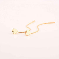 Heart Drop Earrings