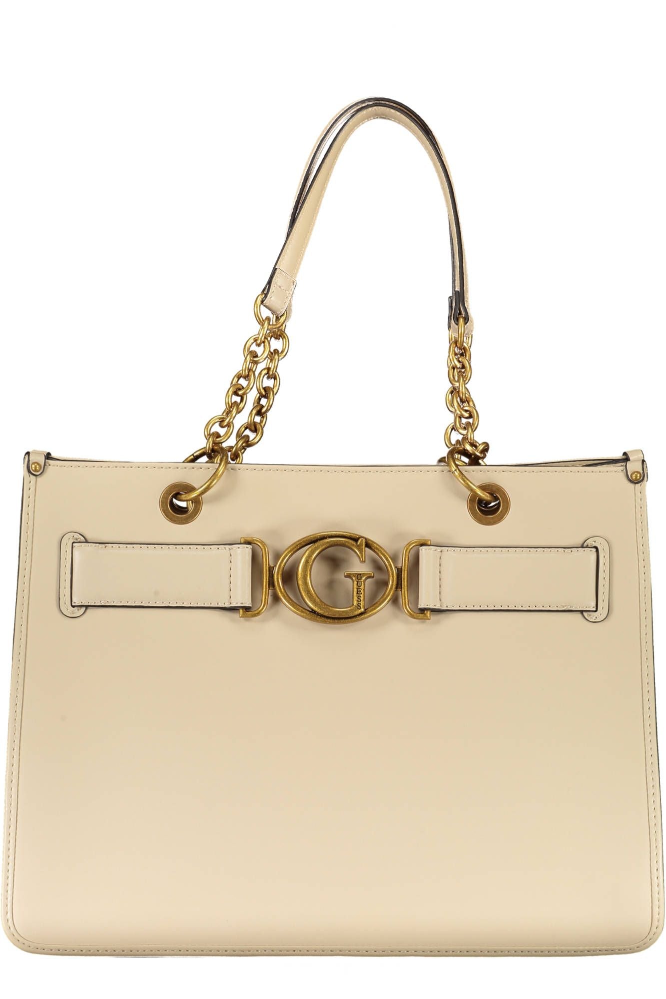 Guess Jeans Beige Polyurethane Handbag