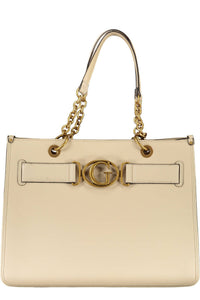 Guess Jeans Beige Polyurethane Handbag