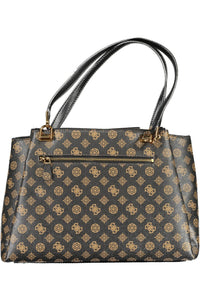 Guess Jeans Brown Polyurethane Handbag