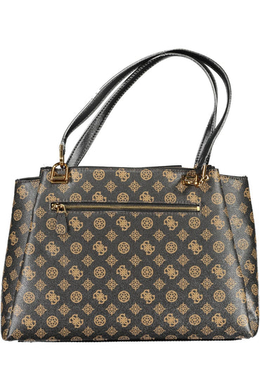 Guess Jeans Brown Polyurethane Handbag