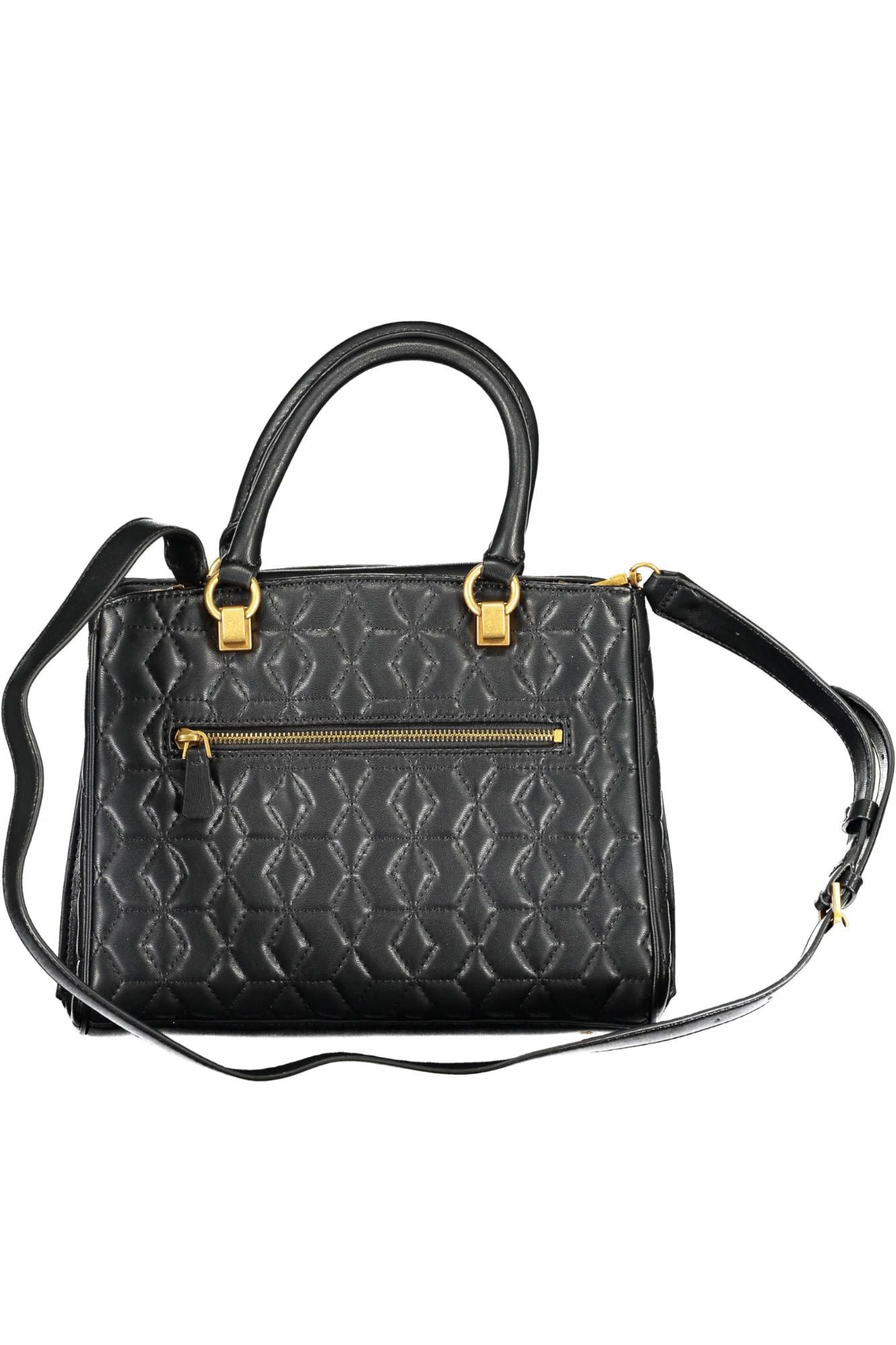 Guess Jeans Black Polyurethane Handbag