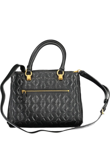 Guess Jeans Black Polyurethane Handbag