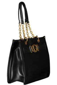 Guess Jeans Black Polyurethane Handbag