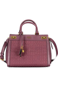 Guess Jeans Purple Polyurethane Handbag