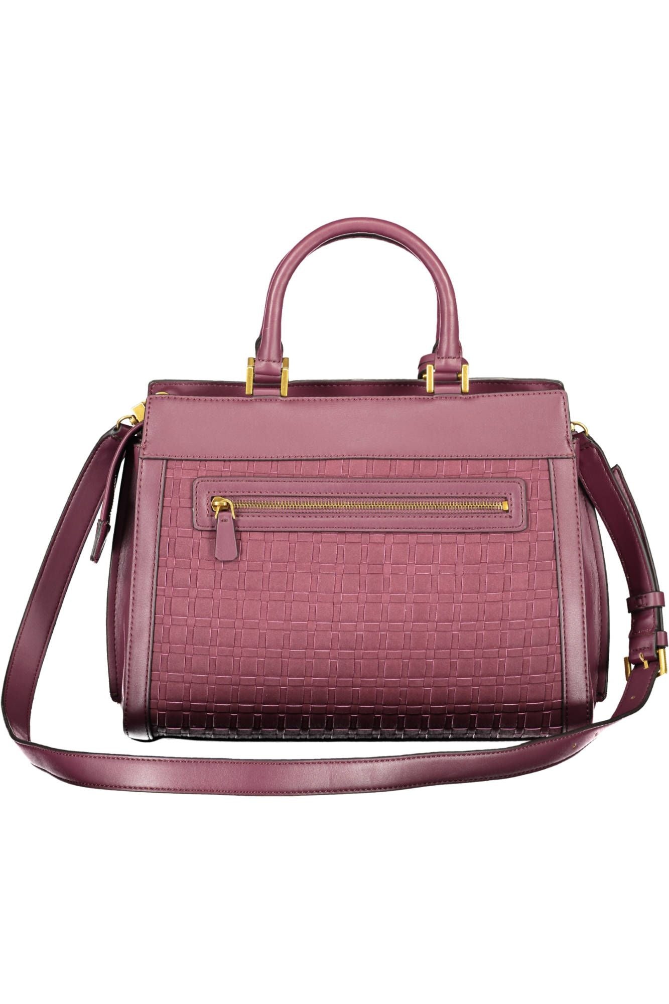 Guess Jeans Purple Polyurethane Handbag