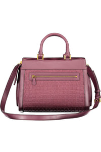 Guess Jeans Purple Polyurethane Handbag