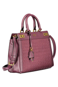 Guess Jeans Purple Polyurethane Handbag