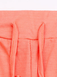 Women's Solid Color Sweatshirt & Sweatpants Set