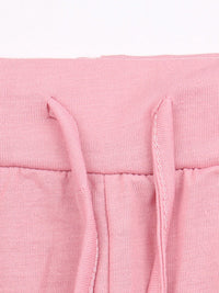 Women's Solid Color Sweatshirt & Sweatpants Set