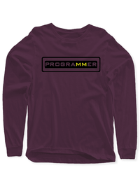 Programmer Full Sleeves T-shirt