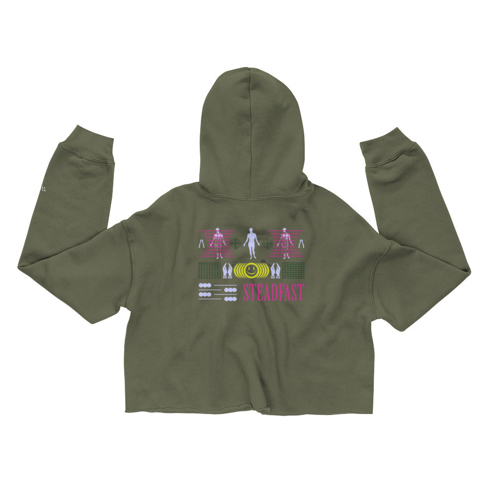Westbury Museum Women's Good Day Crop Hoodie
