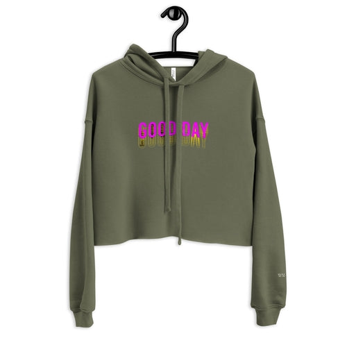 Westbury Museum Women's Good Day Crop Hoodie