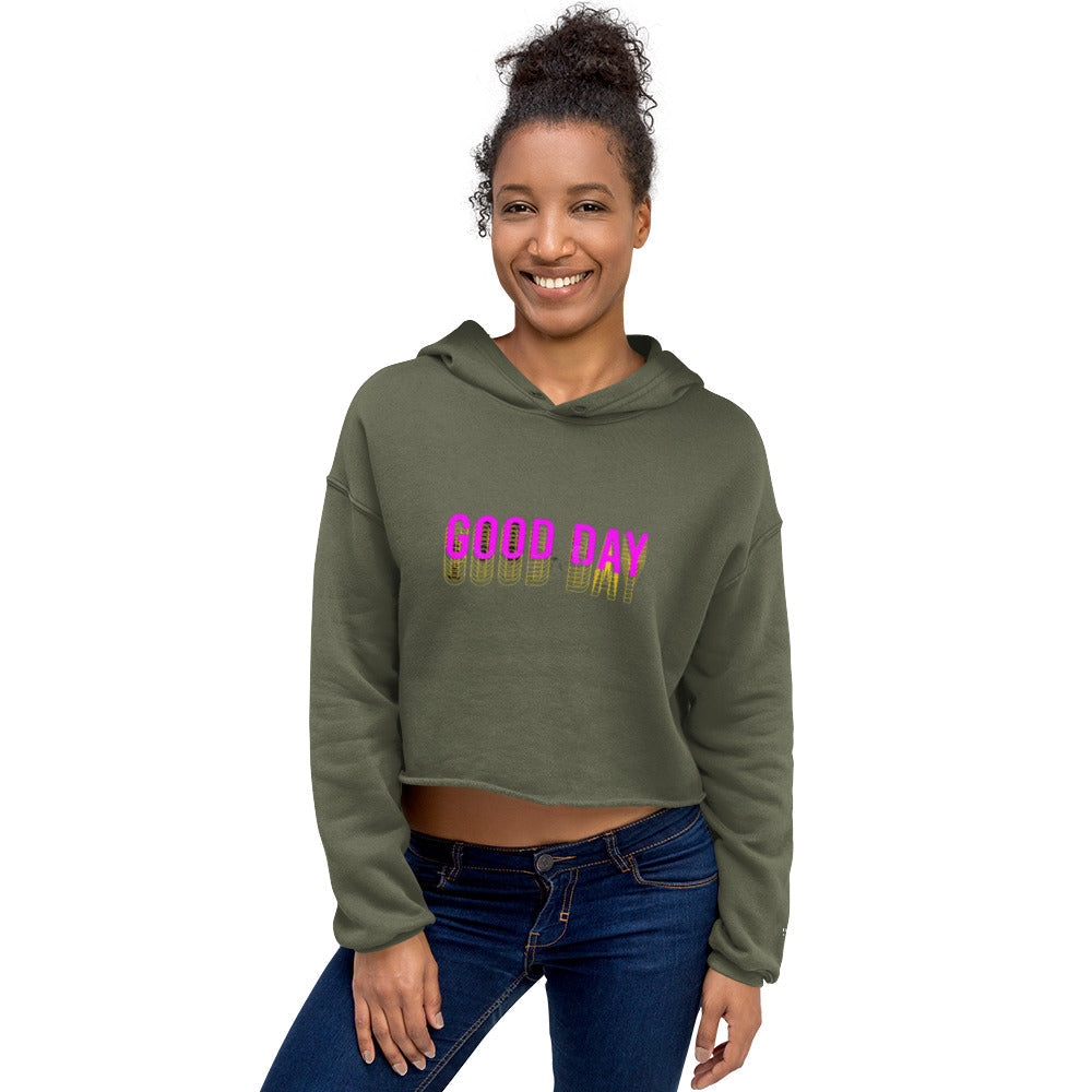 Westbury Museum Women's Good Day Crop Hoodie