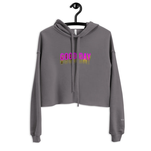 Westbury Museum Women's Good Day Crop Hoodie